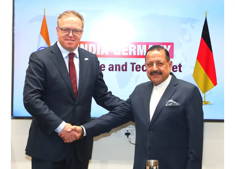 German State Thuringia President meets Dr Jitendra, discusses Quantum collaboration