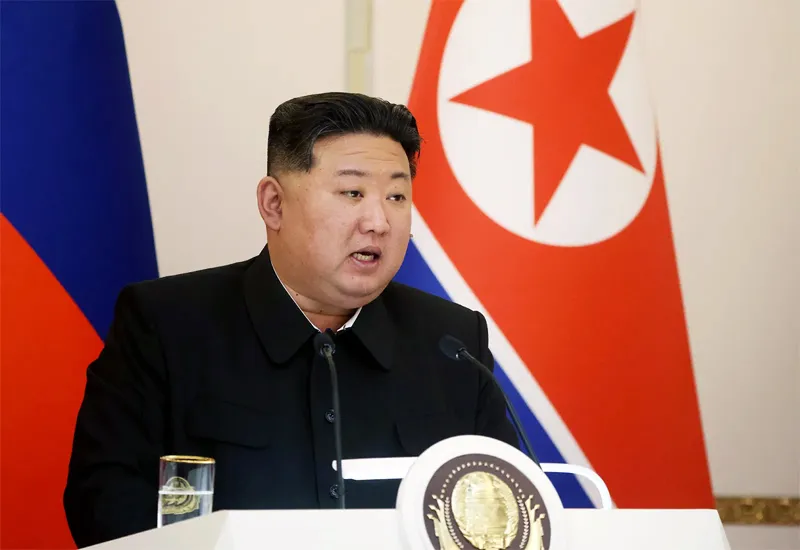 North Korean leader Kim showcases new warship ahead of visit by China’s Xi