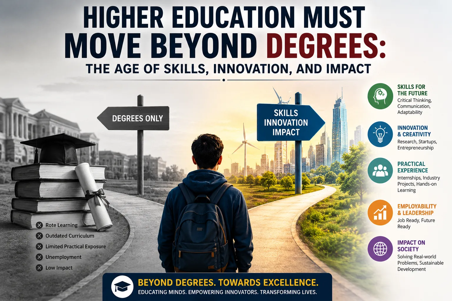 Higher Education Must Move Beyond Degrees:
