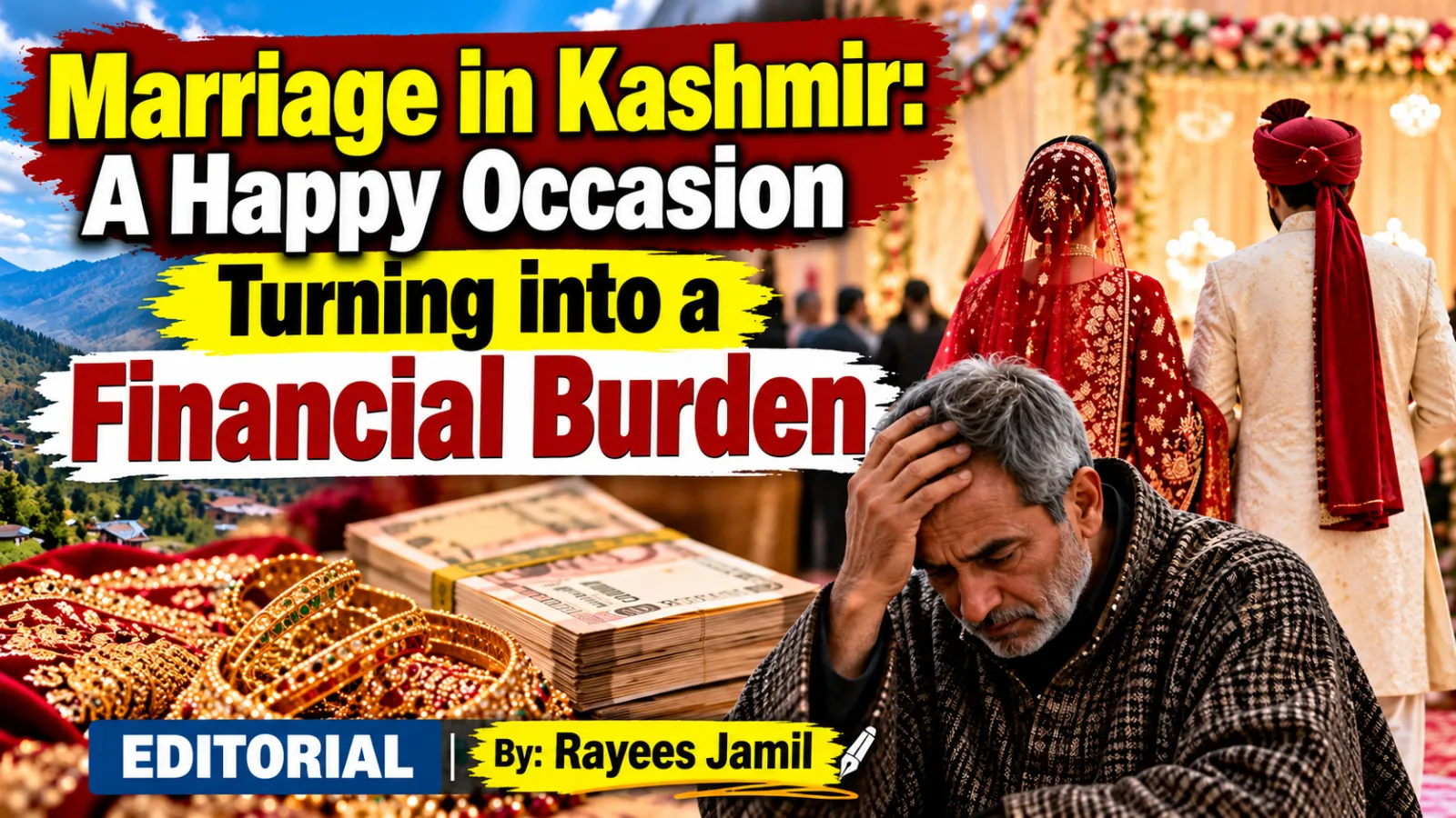 Marriage in Kashmir: A Happy Occasion Turning into a Financial Burden