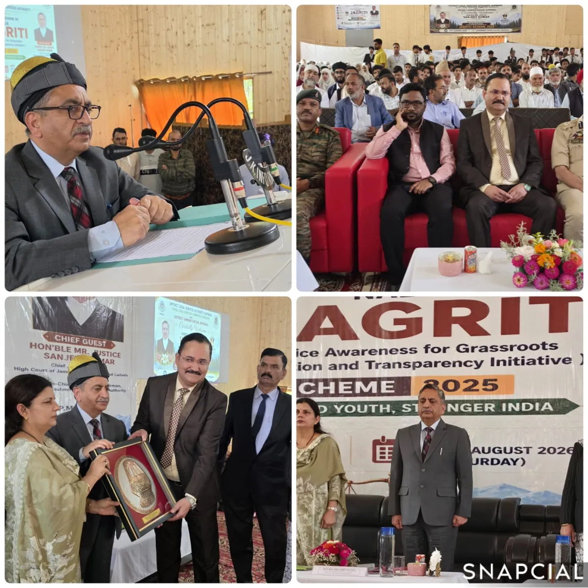 TAKING JUSTICE TO THE FRONTIER: NALSA JAGRITI AWARENESS PROGRAMME HELD AT GDC TANGDHAR