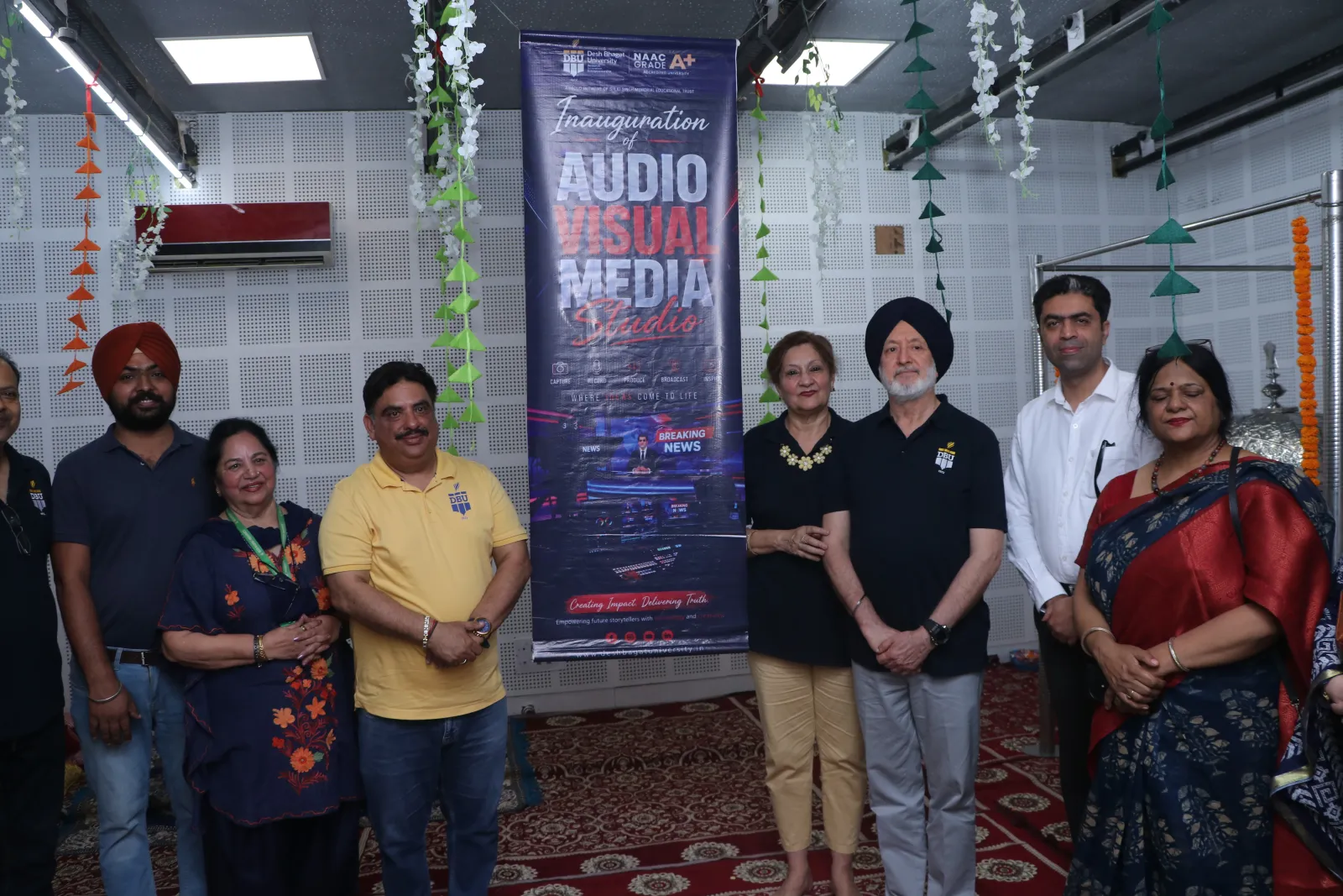 Desh Bhagat University Inaugurates State‑of‑the‑Art Audio‑Visual Media Studio