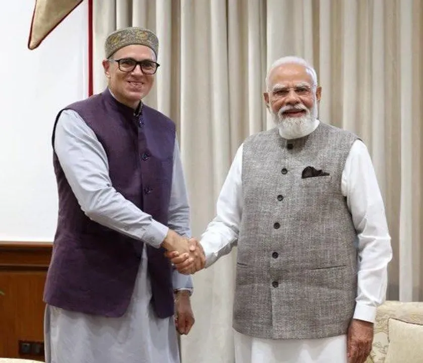CM Omar calls on PM Modi, discusses issues concerning J&K including early return of statehood