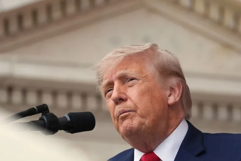 Trump warns Iran of 'bigger' and 'more powerful' military action