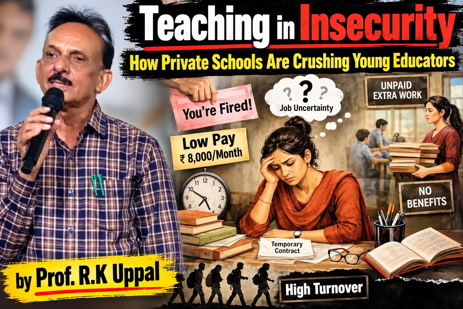 Temporary Teachers, Permanent Money Worries: Hidden Crisis in Higher Education