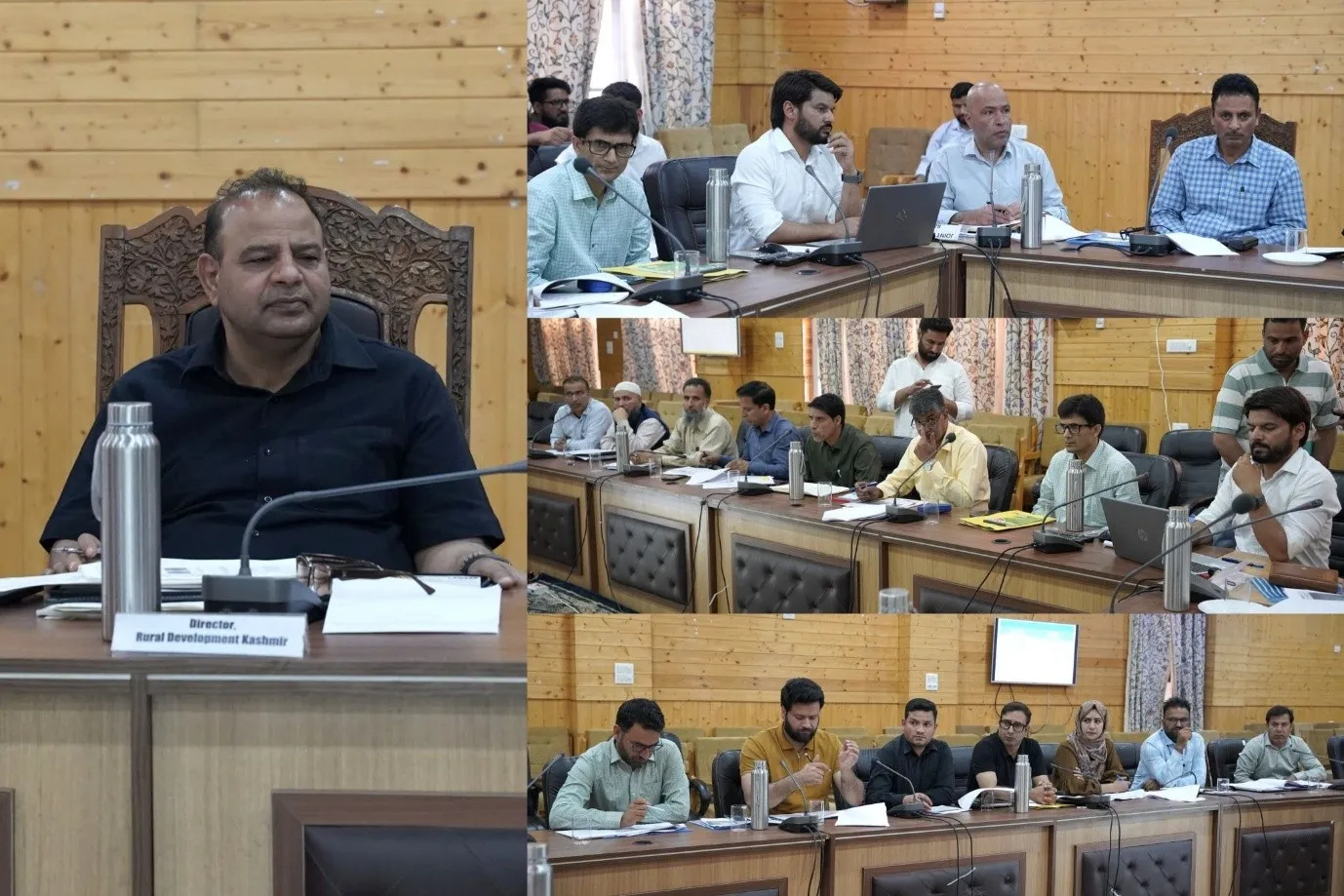 Dir RDD Kashmir reviews implementation of schemes in B’pora
