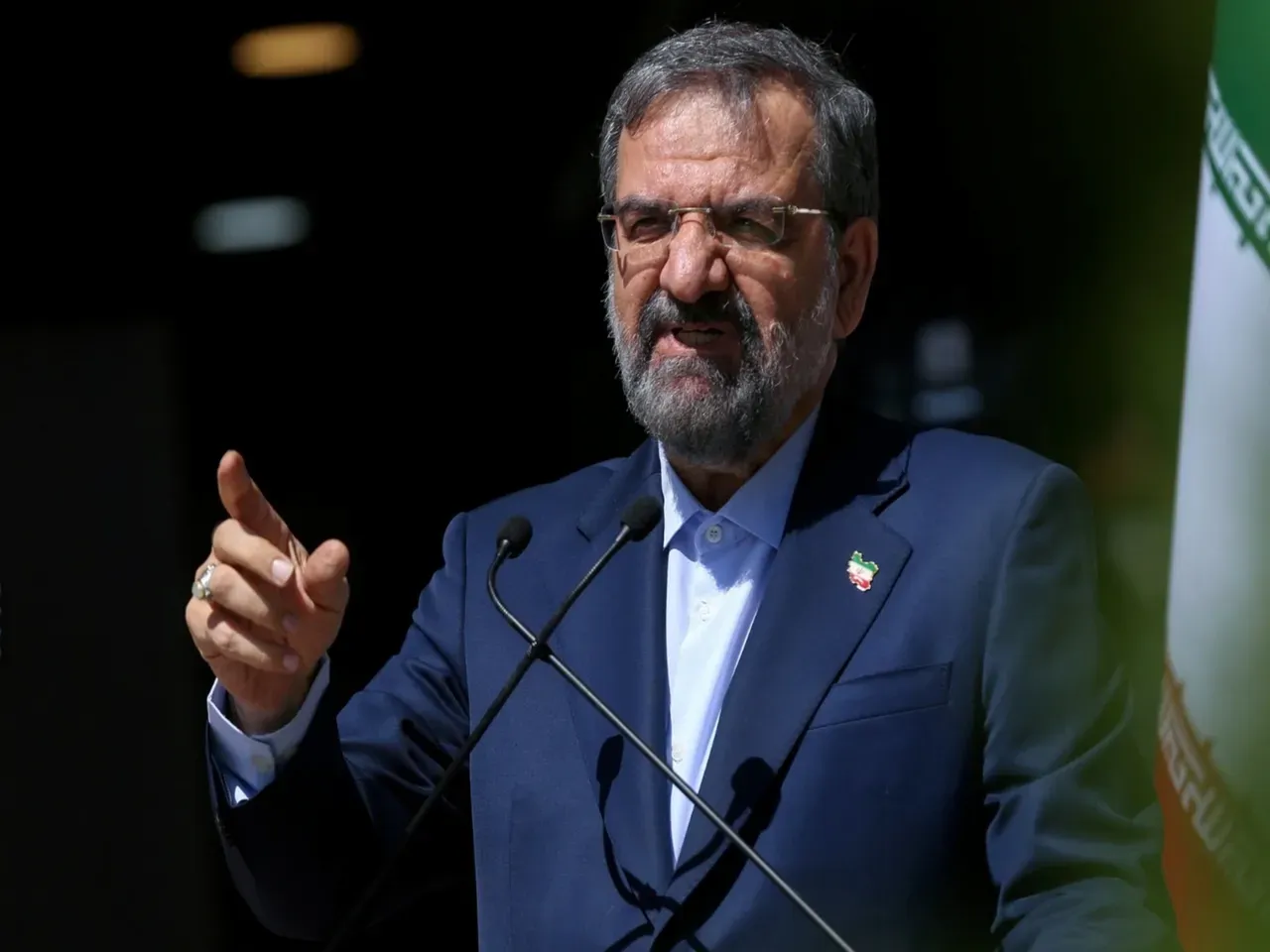 "Until all conditions are met, the Strait will remain closed": Iran's security council chief Mohsen Rezaei