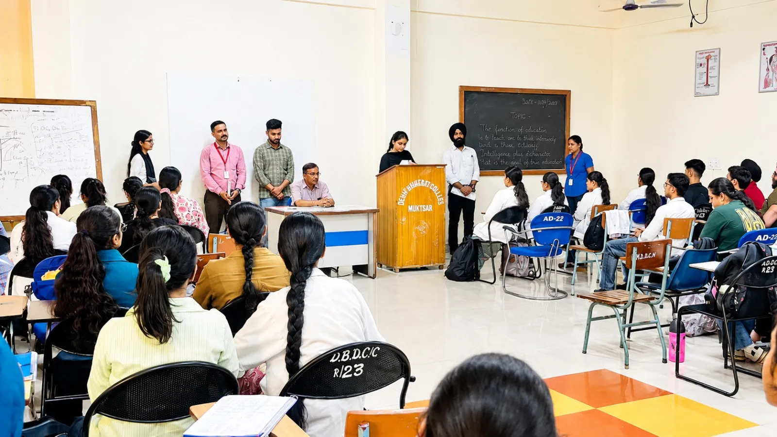 DBU Conducts Legal Awareness Camp for Dental Students