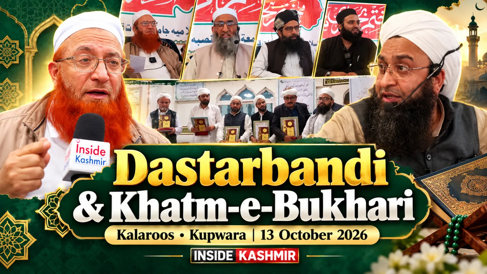 Annual Dastarbandi and Khatm-e-Bukhari Ceremony Held at Kalaroos