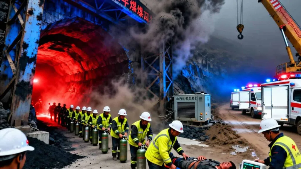 Coal mine gas explosion in China  kills 82  people, state media says
