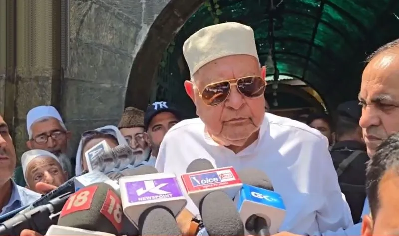 Won't Invite Anyone To Join NC Protest For Statehood, Whoever Wants To Can Join In: Farooq Abdullah