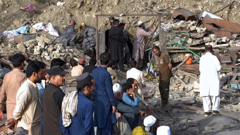 34 killed in Pakistan coal mine blast as rescue operations continue