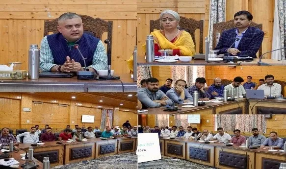 Amit Sharma reviews implementation of Census 2027 Operations in Bandipora
