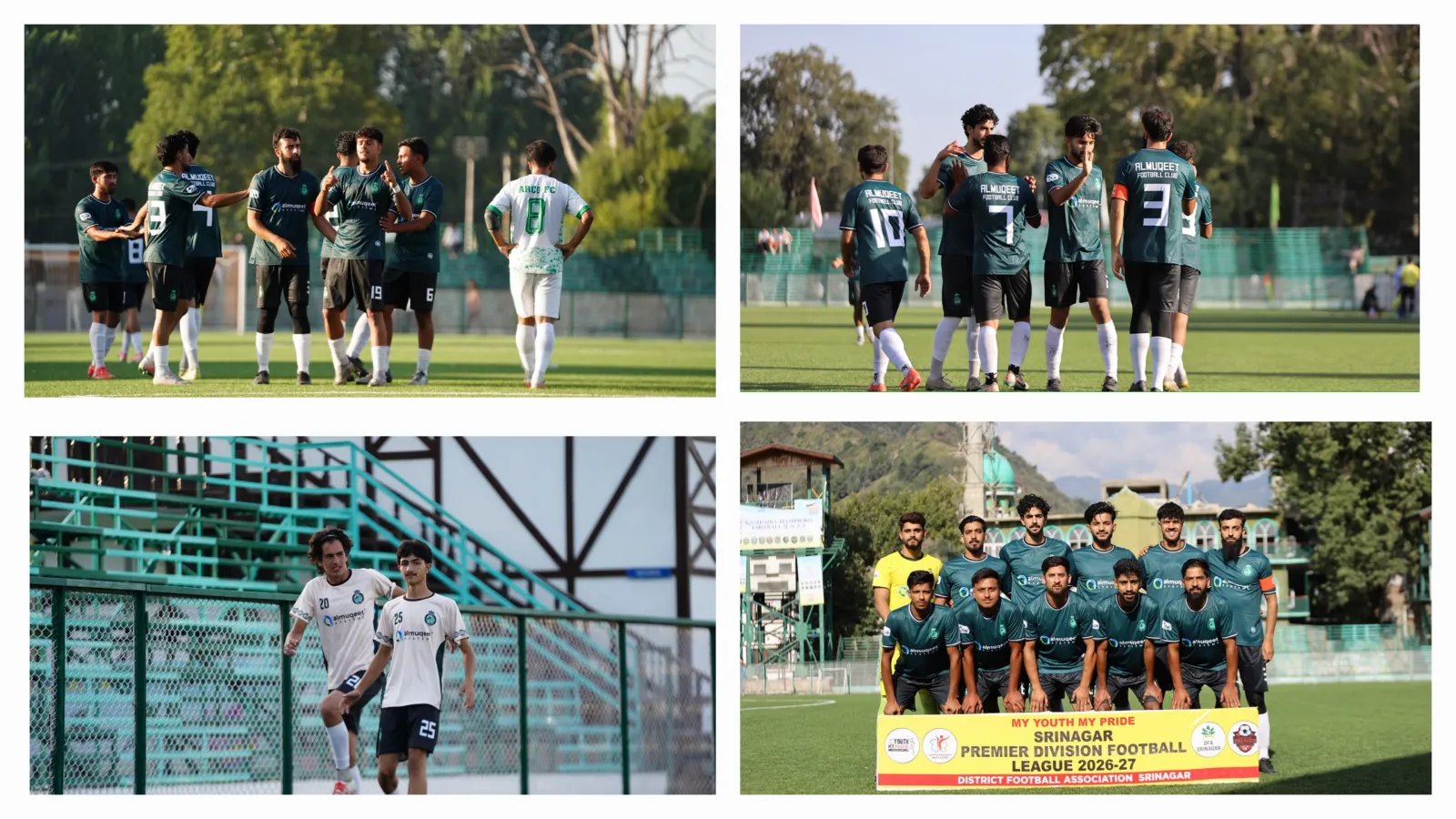 Almuqeet FC Make Emphatic Debut with 7–1 Victory in Srinagar Premier Division