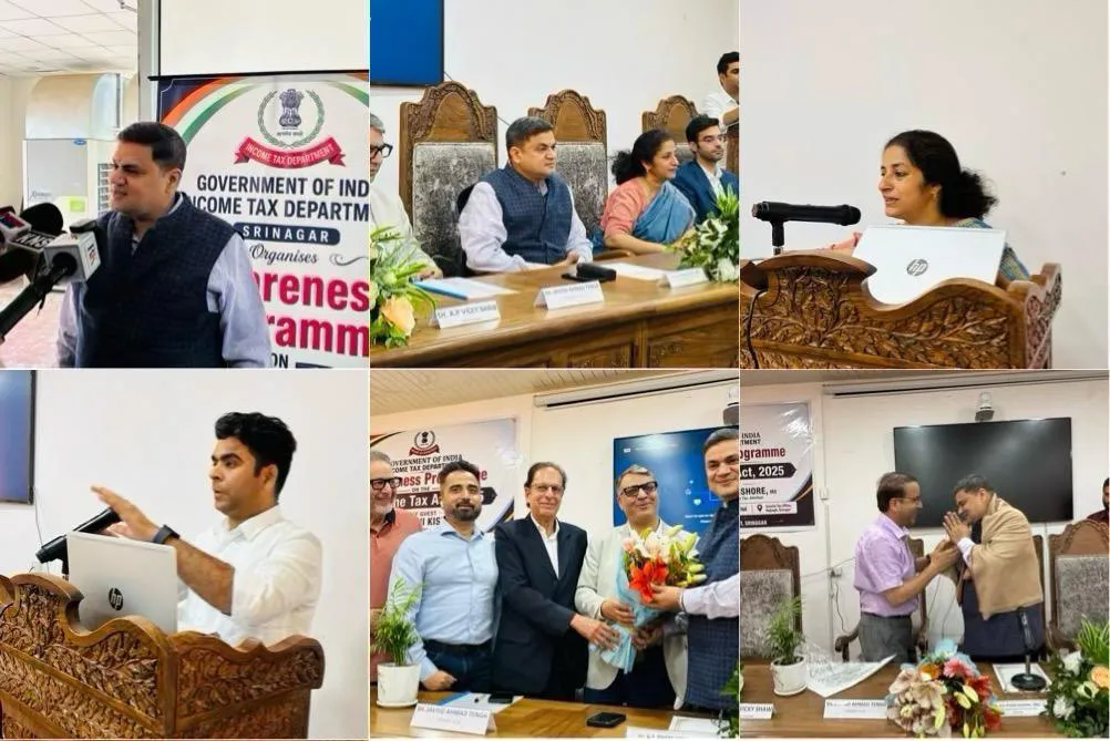 Income Tax Department Organises Awareness Programme on New Income Tax Act, 2025 in Srinagar