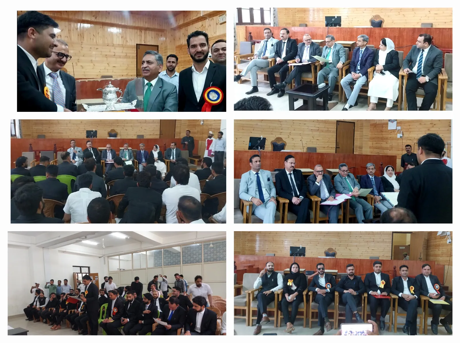 Honorable Justice Sanjeev Kumar Visits Kupwara District Court, Assures Bar of Due Consideration