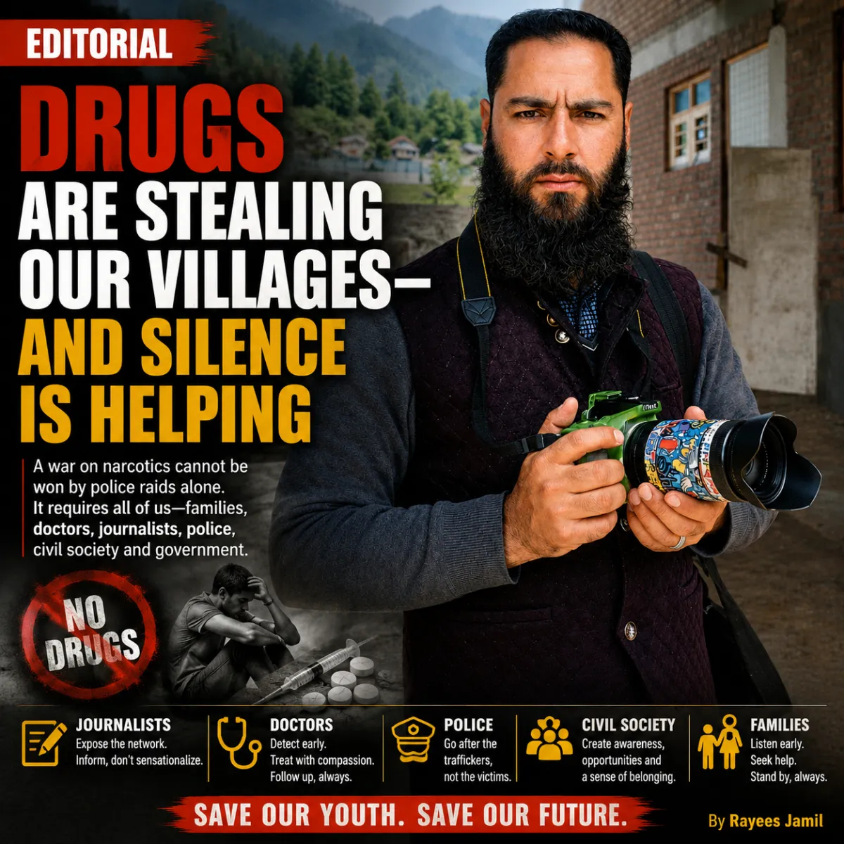DRUGS ARE STEALING OUR VILLAGES—AND SILENCE IS HELPING