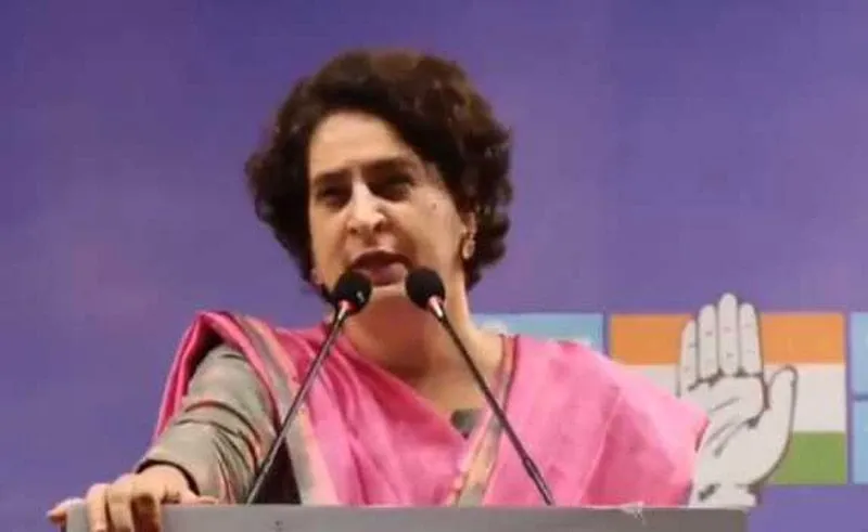 PM Modi must take up with Trump killing of Indian seafarers: Priyanka Gandhi