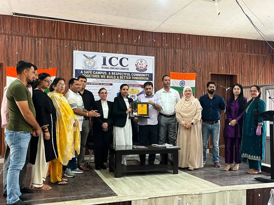 Break the Silence on Harassment: Legal Expert Tells Students at Bhaderwah College POSH Awareness Drive