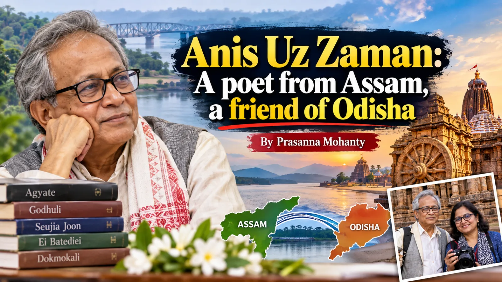 Anis Uz Zamam: A poet from Assam, a friend of Odisha
