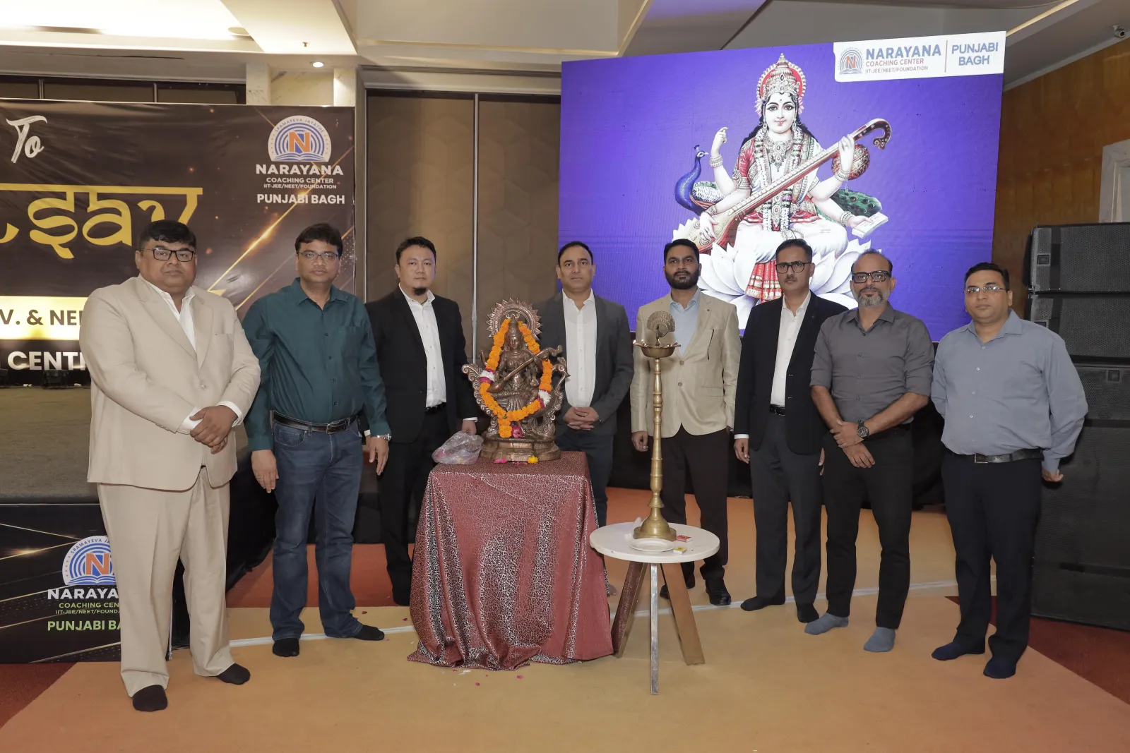 "Celebrating Achievements: 'Victory Celebration' Held at Narayana Punjabi Bagh for Meritorious Students; Future Engineers and Doctors Honored"