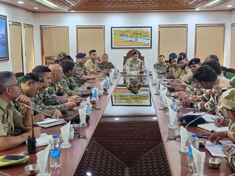 DIG SKR reviews security, coordination arrangements for Amarnath Yatra-2026