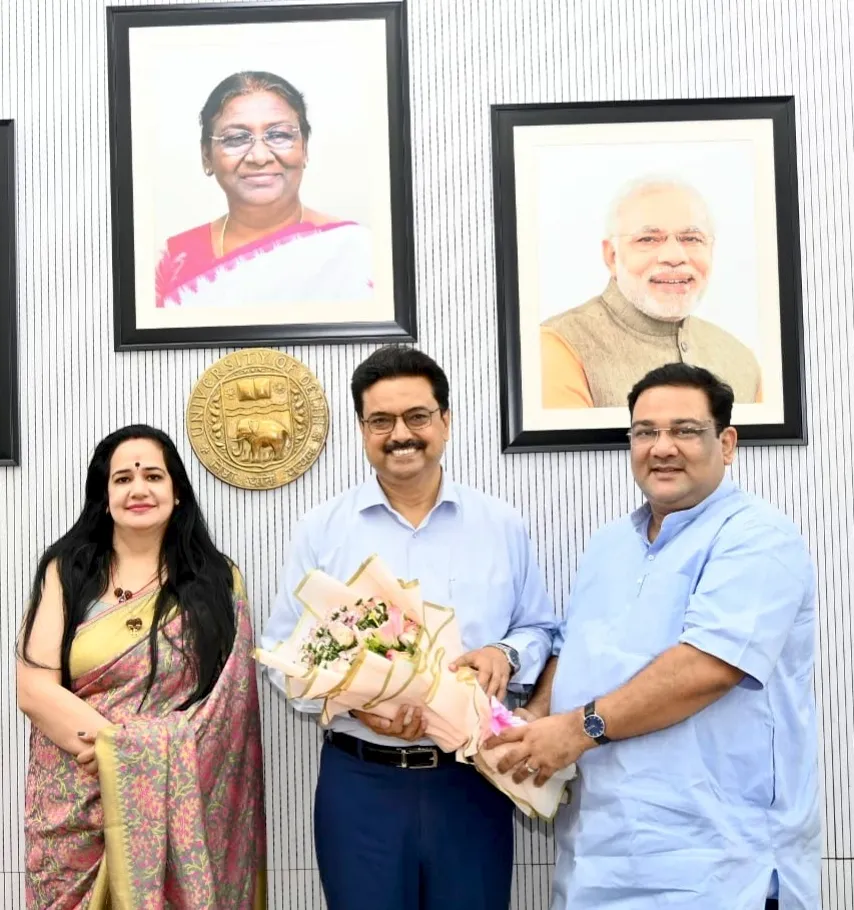 CNMS Hails VC Prof. Yogesh Singh's Continued Leadership at Delhi University