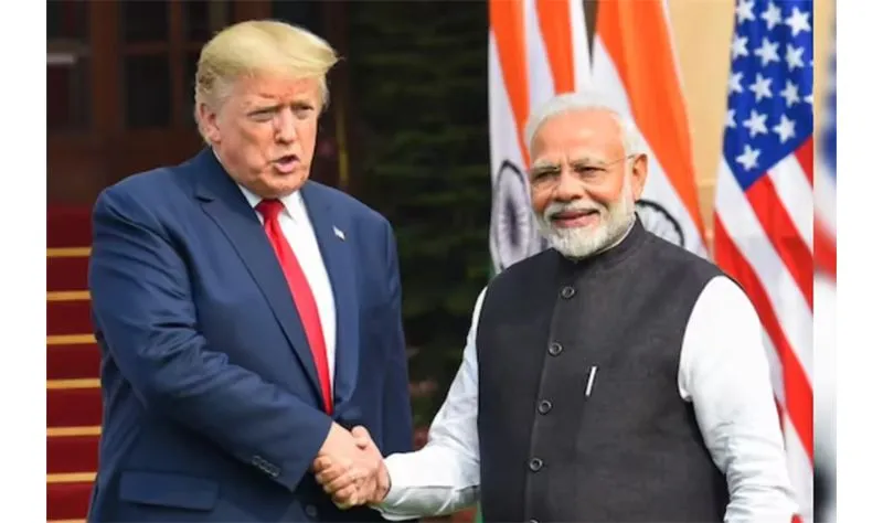 First in 16 months: Modi and Trump exchange pleasantries amid strained India-US ties