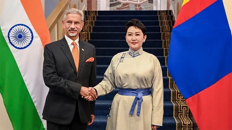Jaishankar meets Mongolian FM to review strategic partnership progress