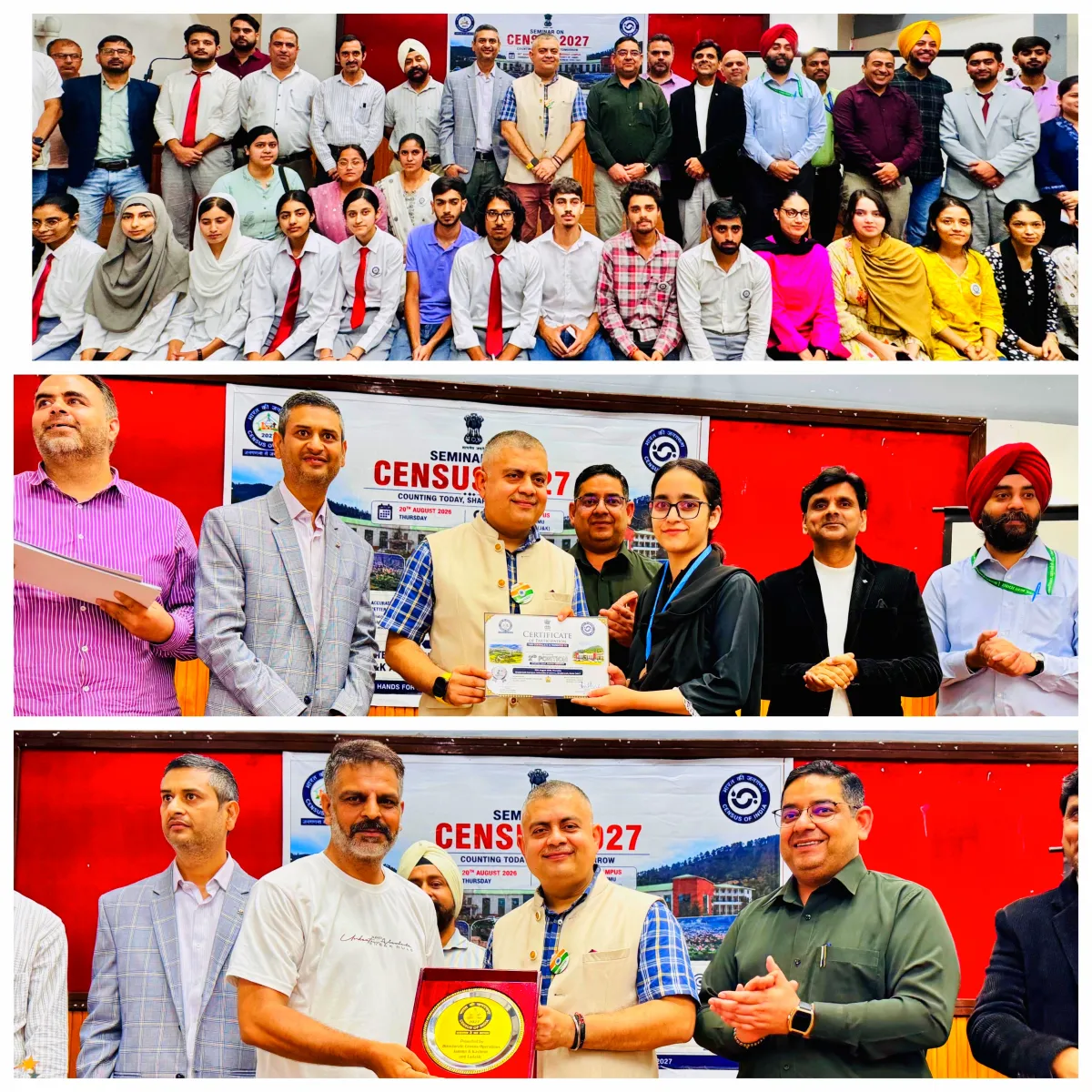 Counting Today, Shaping Tomorrow: Bhaderwah Campus, Census Directorate Join Hands To Drive Awareness On Census 2027