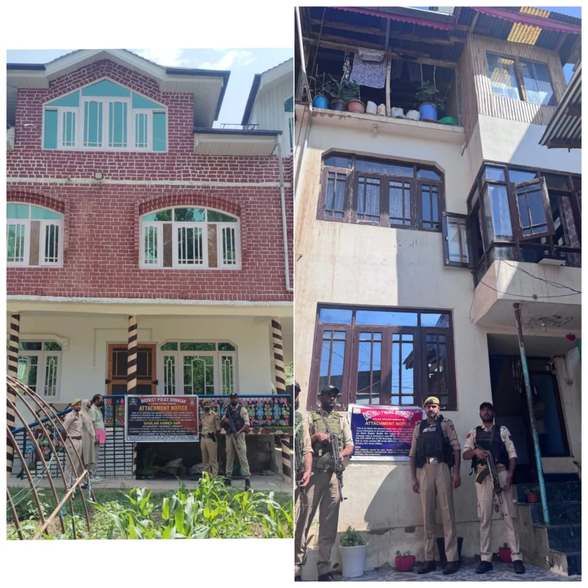 Drug peddlers’ Rs 4 cr properties attached under NDPS Act in Sgr