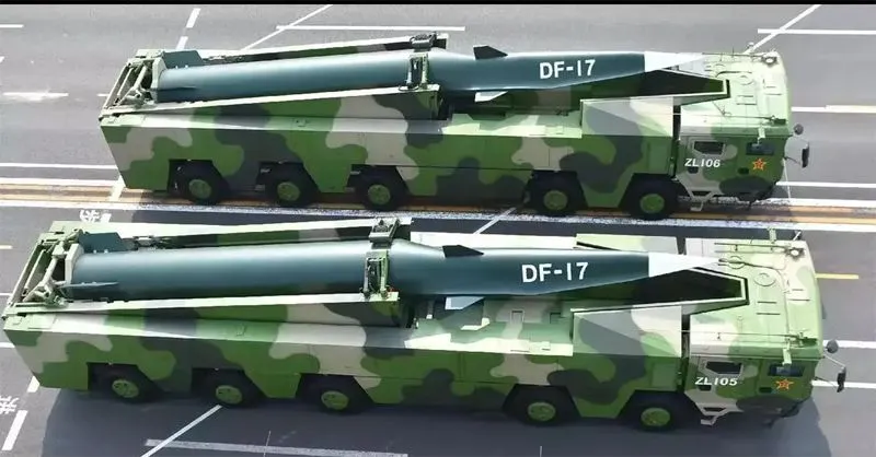 China releases fresh footage of DF-17 hypersonic missile launch vehicles on PLA anniversary