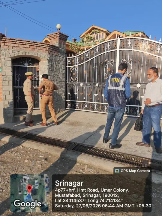 CIK raids multiple locations across Kashmir in UAPA case