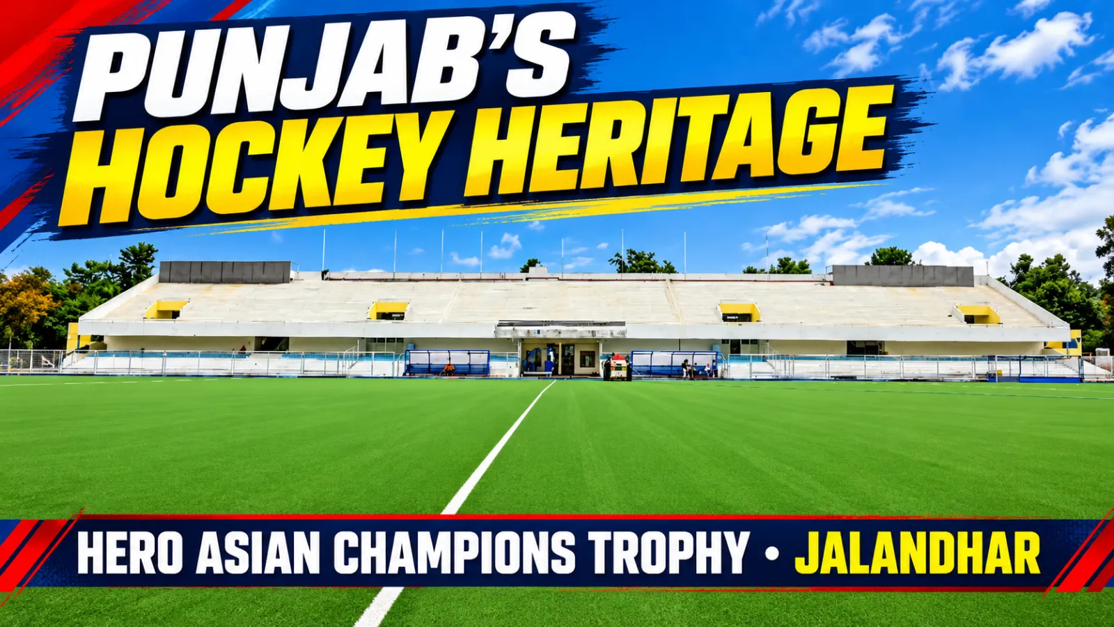 Punjab’s hockey heritage meets the spirit of the Hero Asian Champions Trophy in Jalandhar