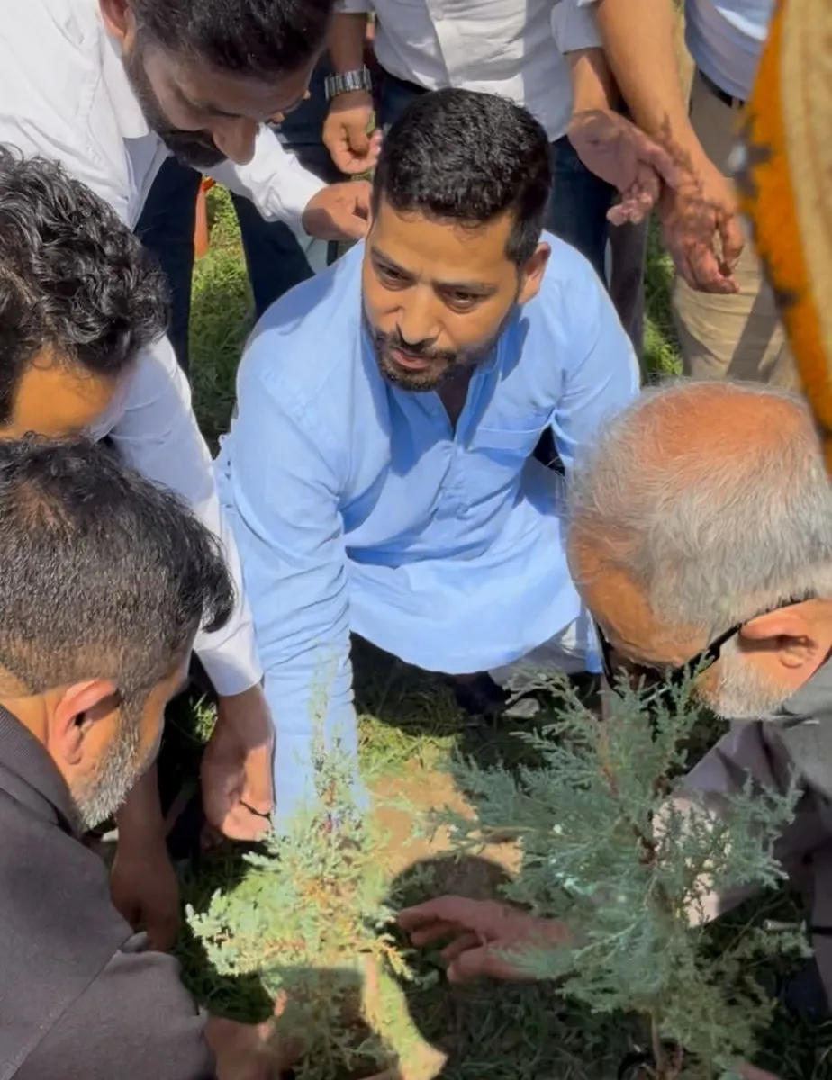 Er. Aijaz Hussain Leads World Environment Day plantation drive in Srinagar