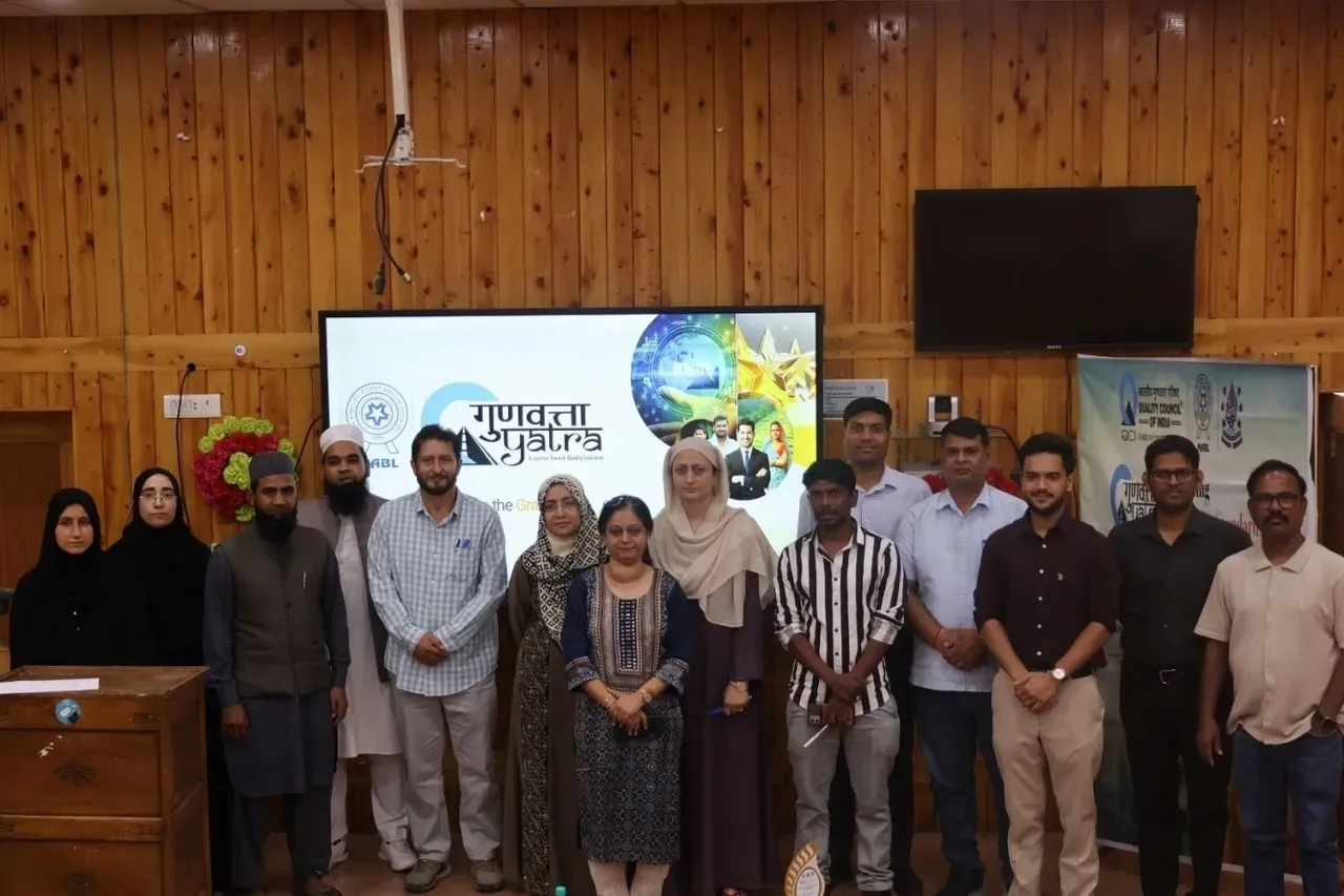 NIT Srinagar hosts NABL Gunvatta Yatra workshop