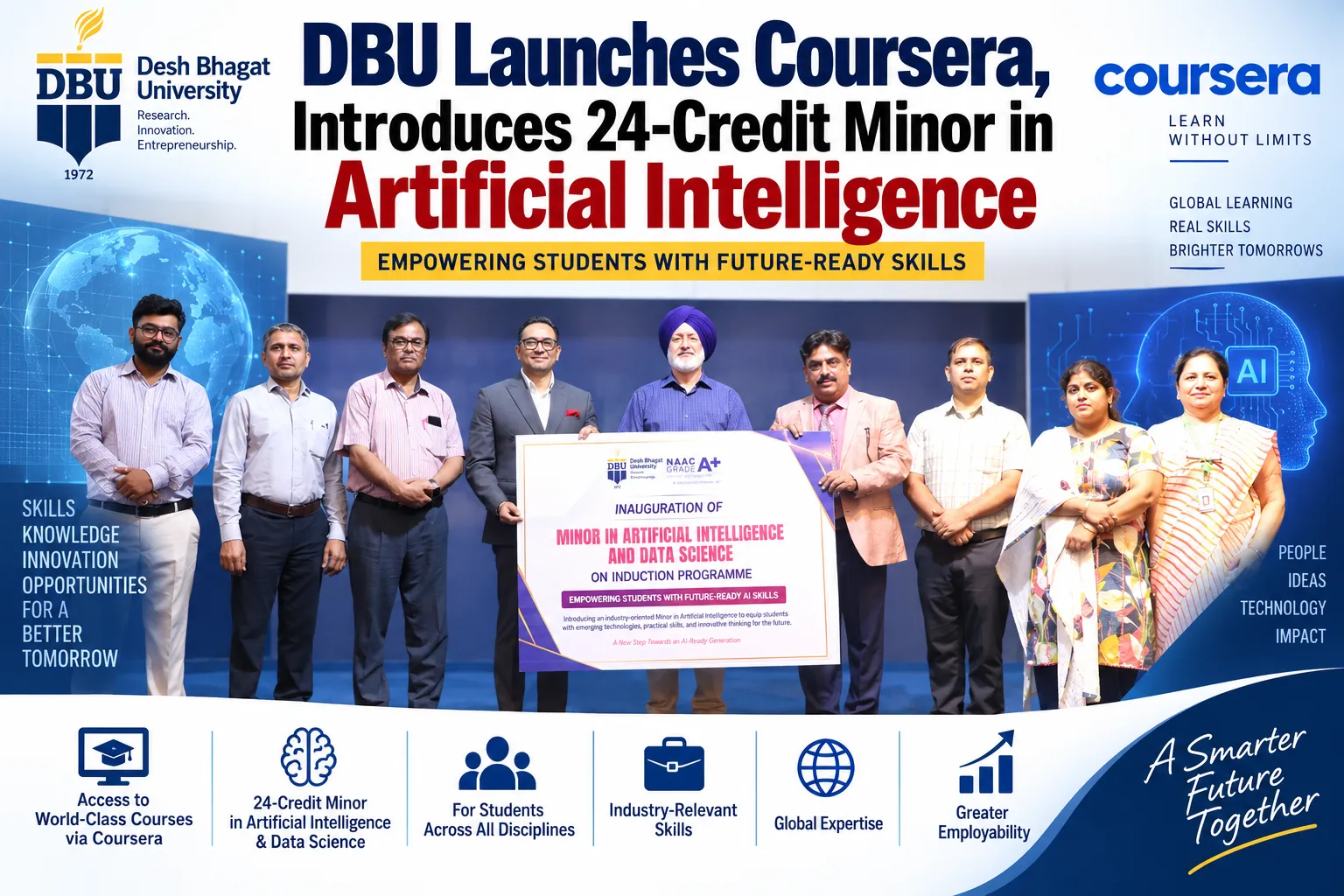 DBU Launches Coursera, Introduces 24-Credit Minor in Artificial Intelligence