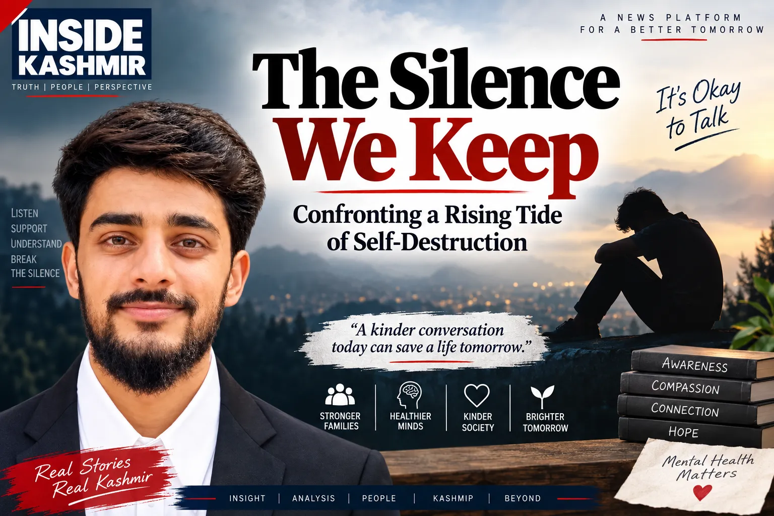 The Silence We Keep Confronting a Rising Tide of Self-Destruction