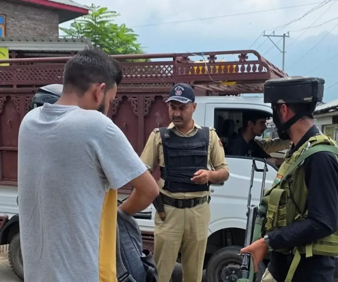 Security Tightened Across Bandipora Ahead of Independence Day Celebrations